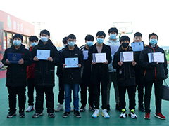 競爭的道路上，有證技高一籌，恭喜同學(xué)們獲得技能證書！